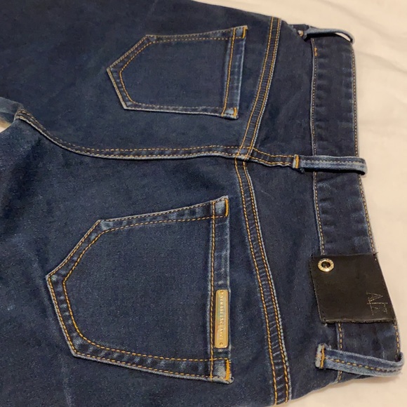 Armani J11 Super Skinny Stretch Dark Indigo Jean - Picture 7 of 12